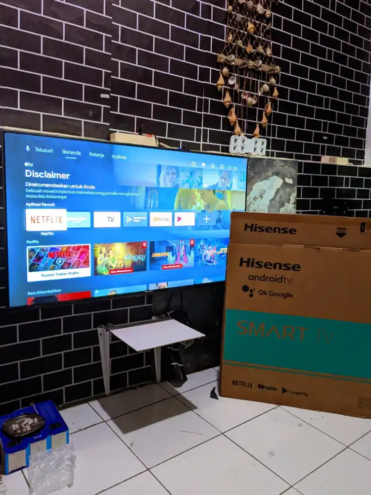 TV HISENSE ANDROID 43 INC