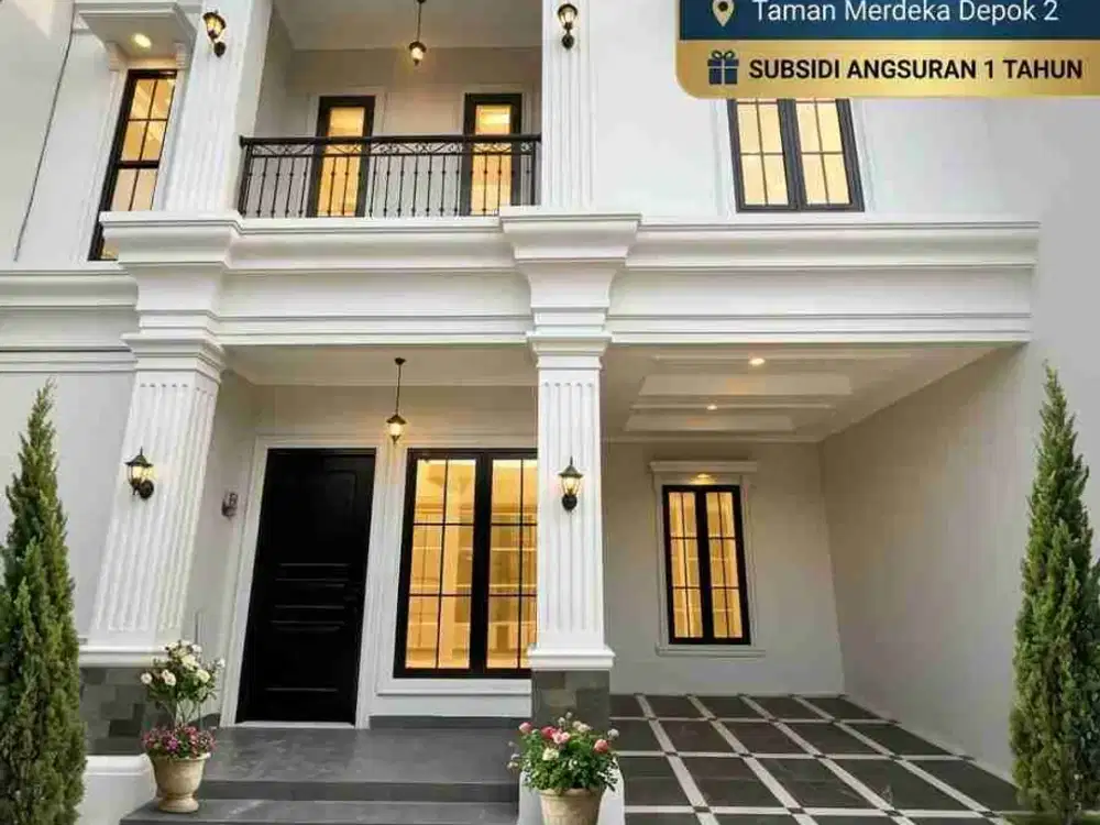 Rumah Siap Huni Subsidi Angsuran 1 Tahun Tanpa DP