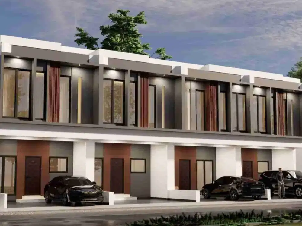 Di jualRumah mewah minimalis modern 2Lantai Lokasi strategis