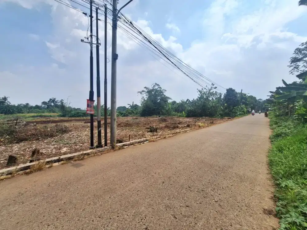 Tanah Kavling Murah Cisauk Strategis Dekat Stasiun Jatake BSD