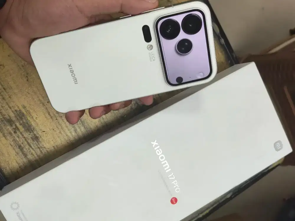 Xiaomi 17Pro 12/256 mulus fullset udah bosen pake