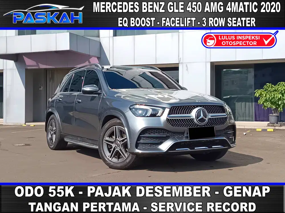 BUNGA=4% Mercy GLE450 AMG 2020 GLE 450 AMG 2020 Tax-Desember Genap