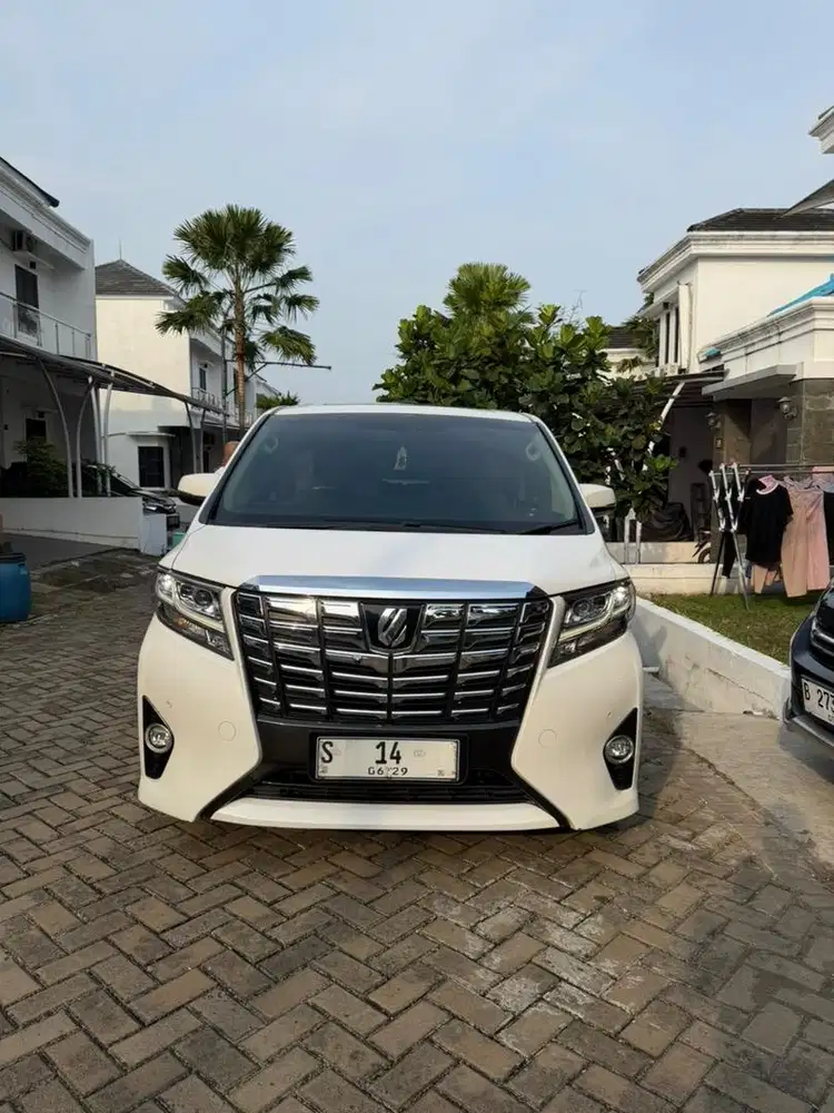 Toyota Alphard 2.5 G ATPM AT 2017, No Pol Cantik !