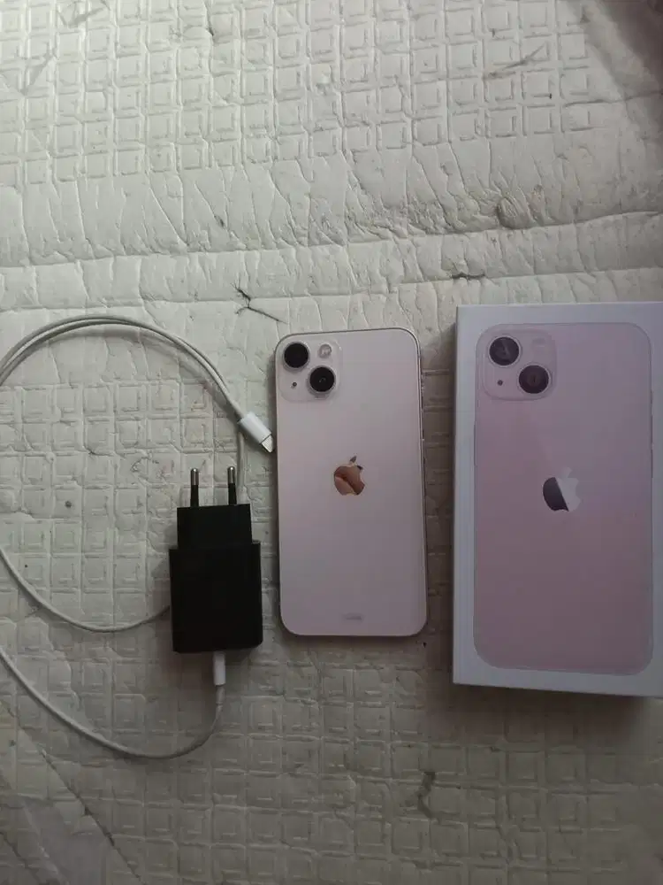 Iphone 13 ibox pink full set 128gb