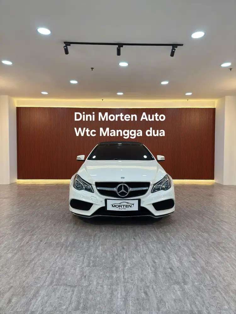 (KM 47rb) Mercedes Benz E250 Cabriolet convertibel Amg 2.0 At 2013