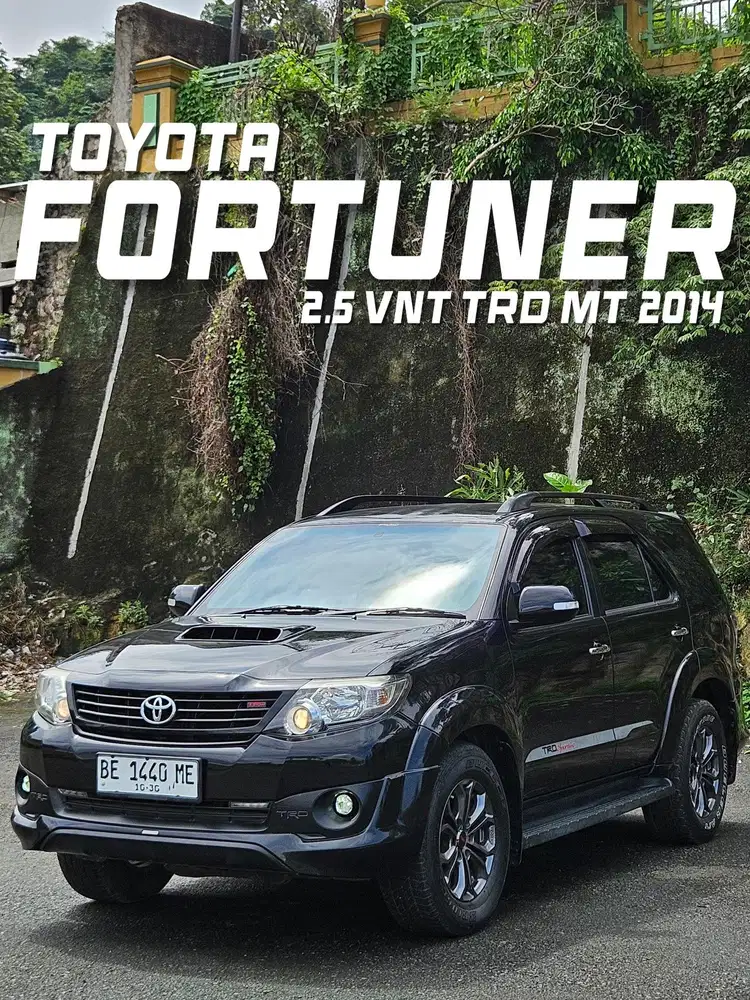 Fortuner 2014 Vnt trd manual istimewa jual cepet aja yuk lah gass