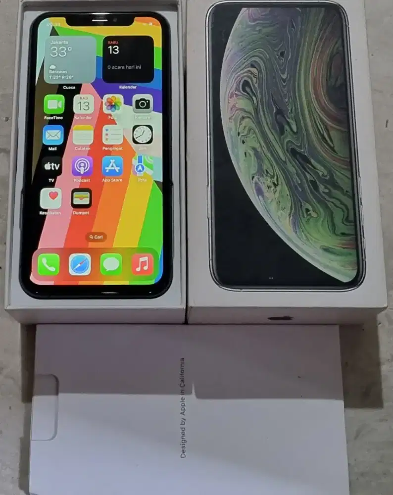 Iphone xs 64gb unit dus kabel data