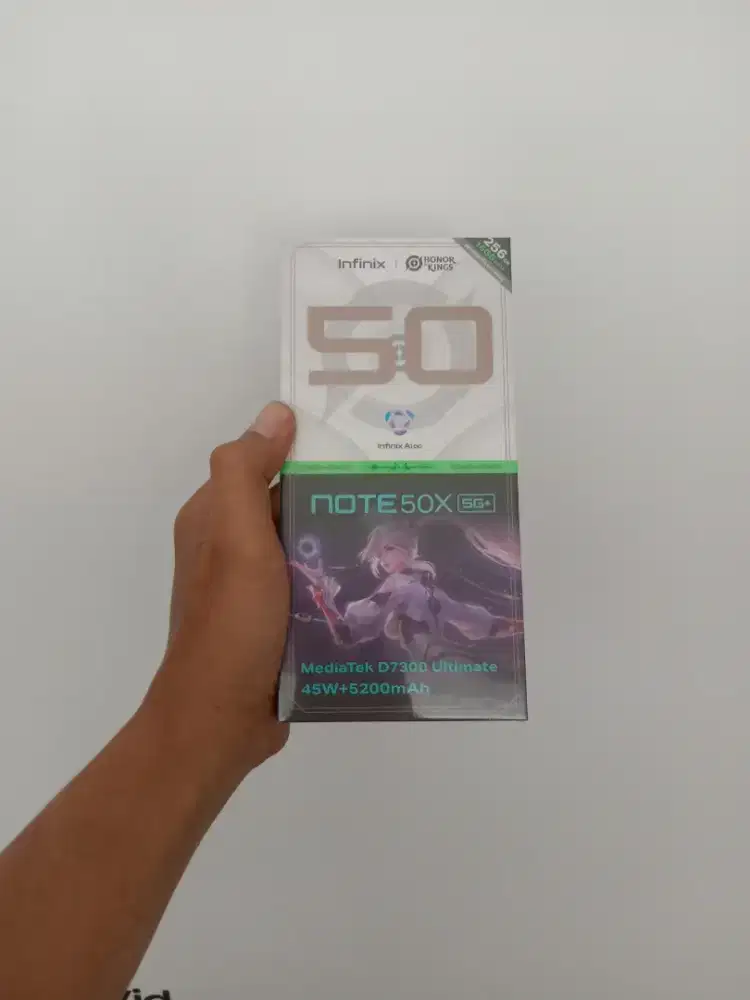 Fast respon WA Infinix Note 50x 5G 8+8/256 Garansi resmi 1thn
