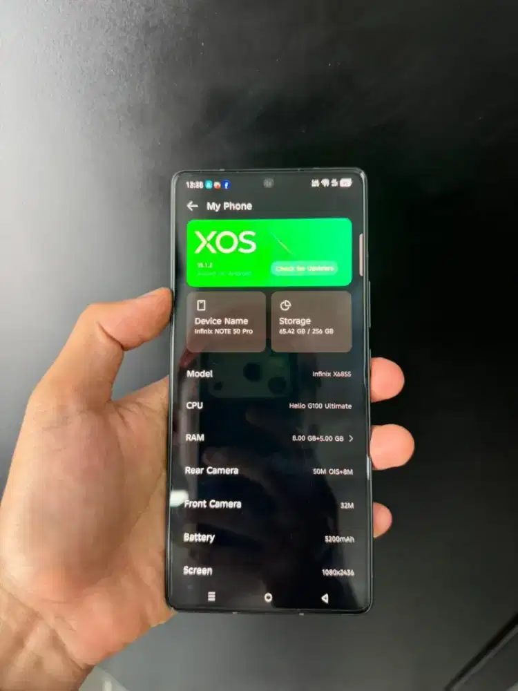 Infinix Note 50 Pro black 256gb