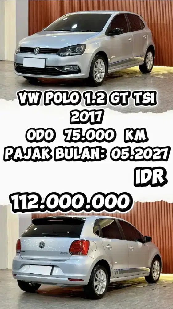 [ 3 YEAR WARRANTY ] VW POLO GT TSI 1.2 TURBO AT 2017