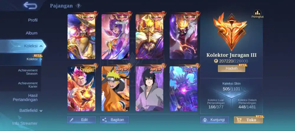 Akun MLBB JURAGAN 3