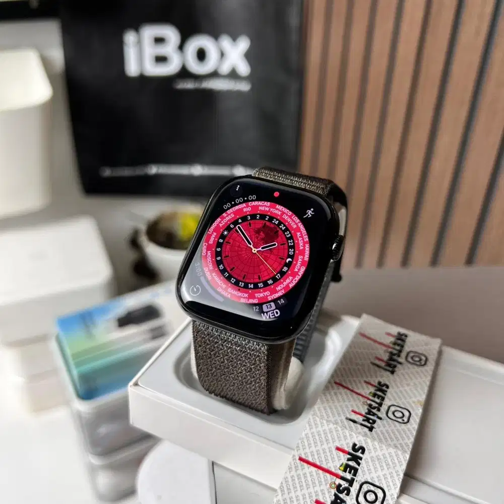 Apple Watch Series 10 46mm Jet Black iBox iwatch Battery Health 98%