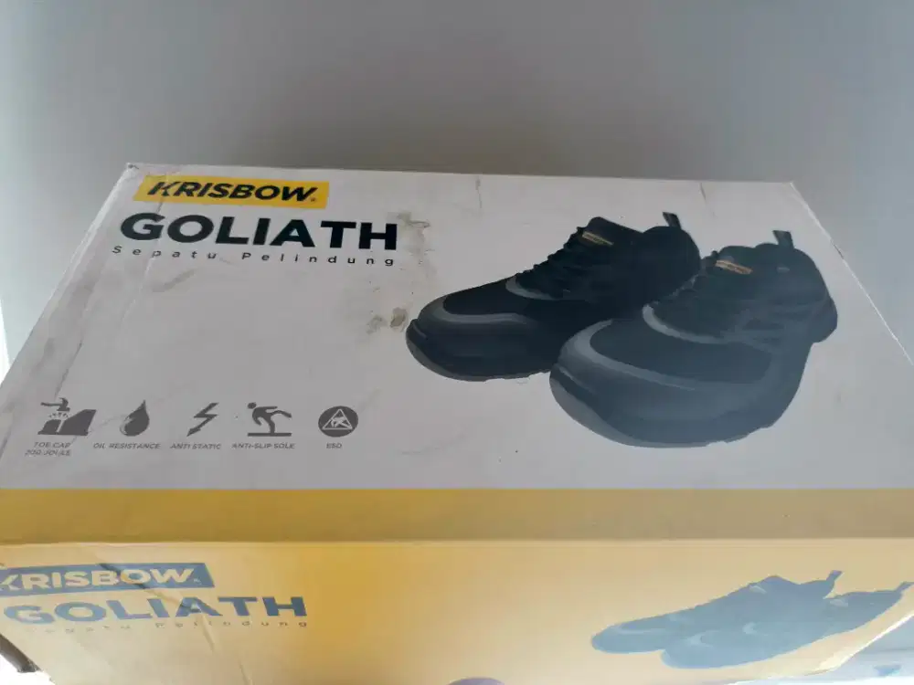 Dijual Sepatu Safety Krisbow Goliath Uk.45
