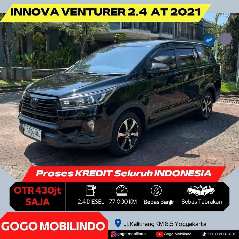 Toyota Innova Venturer Matic 2021 ISTIMEWA DP Minim Almaz