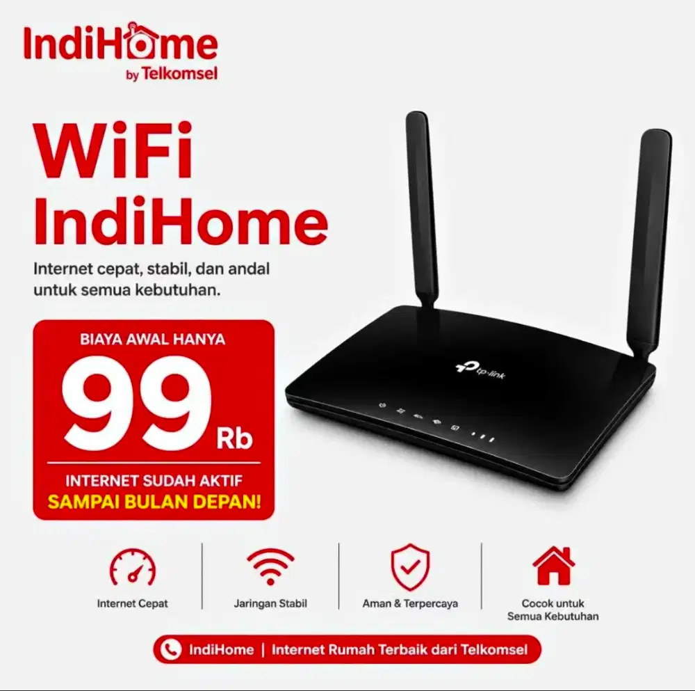 Indihome WiFi internet promo