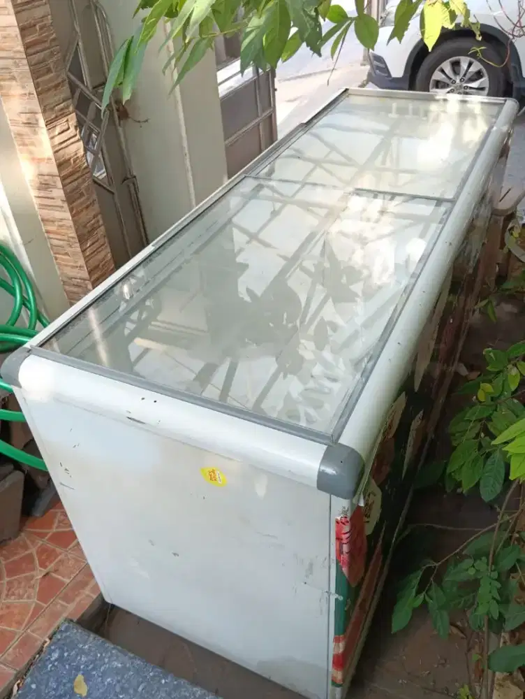 Sliding freezer bekas ukuran 180x68x92