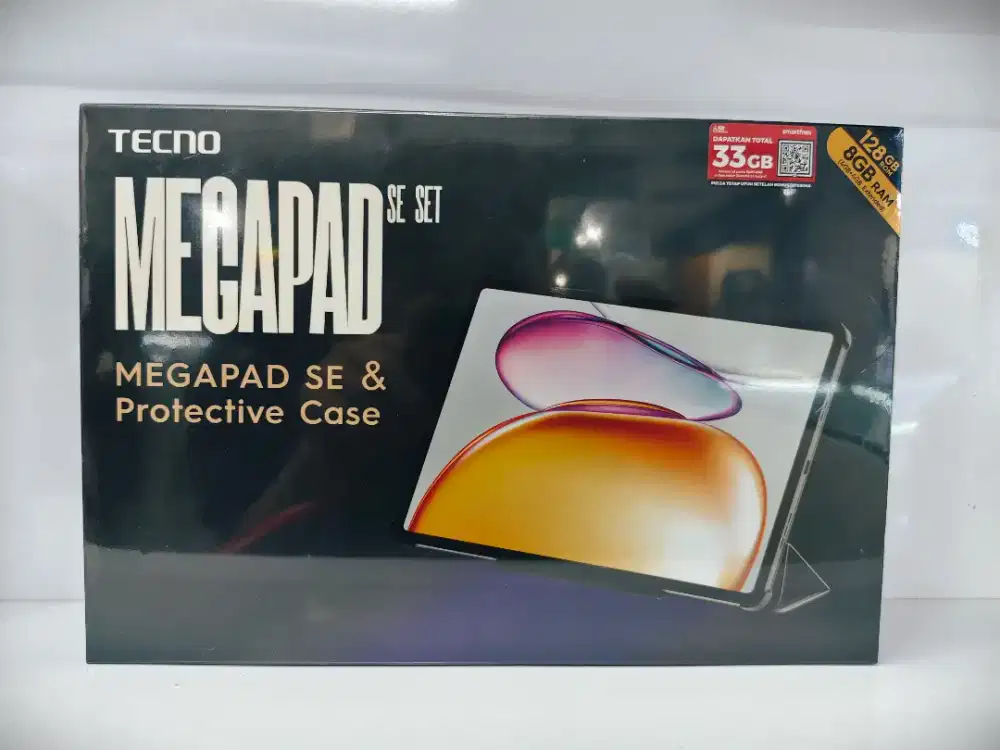 Tecno Megapad SE SET 4/+4128 Baru Garansi