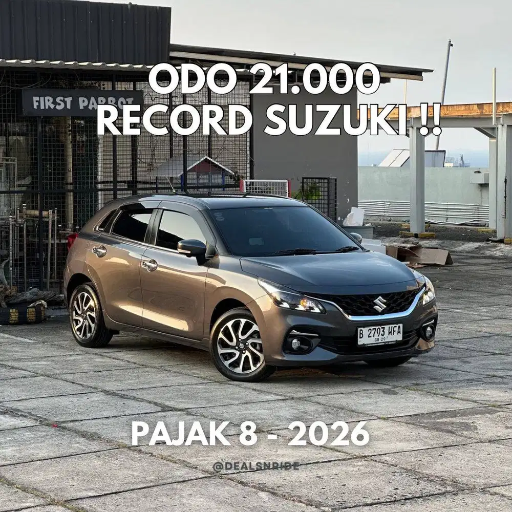 ODO 21.000 ANTIKK !! PAJAK 8/2026 SUZUKI NEW BALENO HATCHBACK 2024