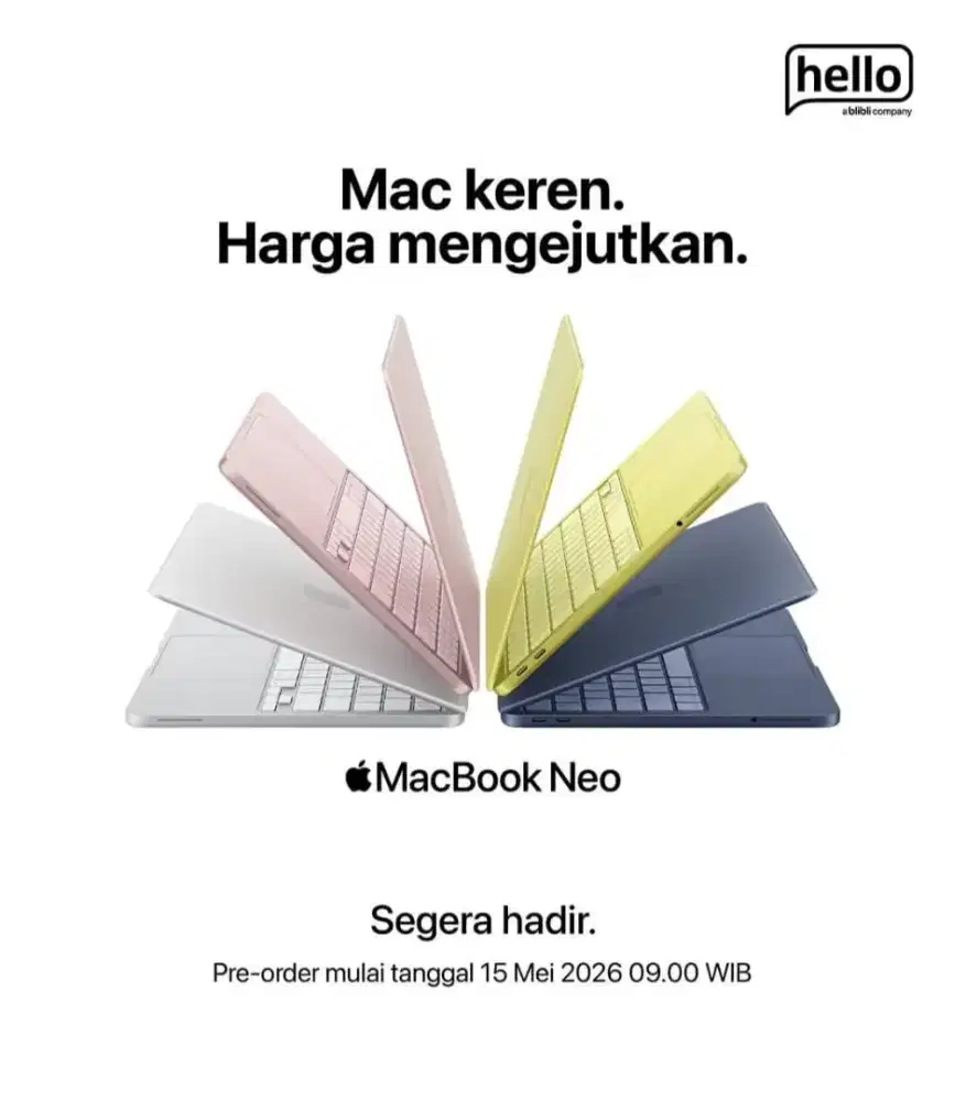 [PO] Cicilan 0% Macbook Neo