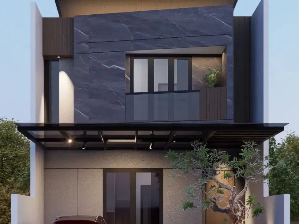 Jual rumah modern minimalist citraland taman puspa raya