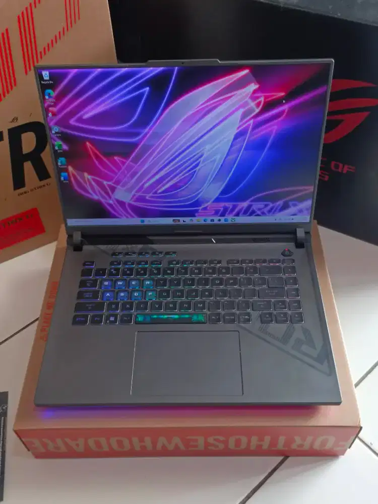 ROG Strix G614JU RTX 4050 i7-13650HX Ram 16GB Ssd 512GB Garansi ON