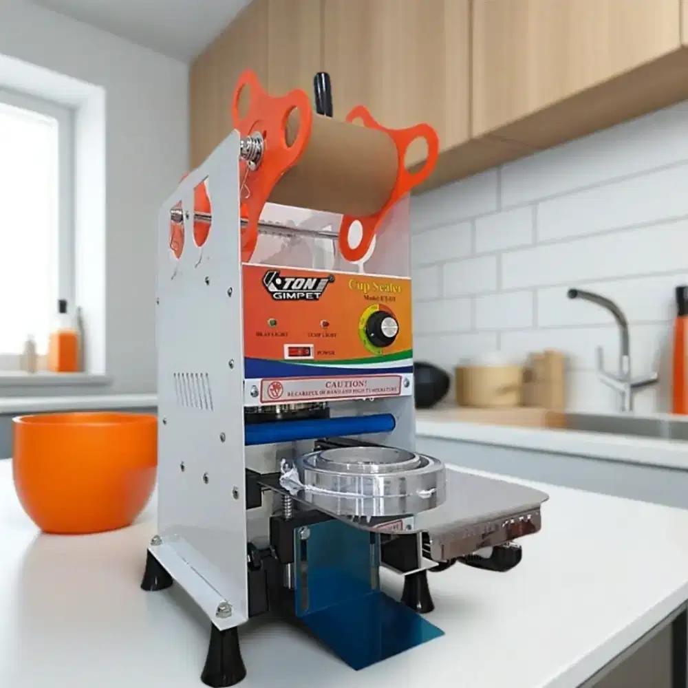 Cup Sealer mesin segel gelas 22 oz