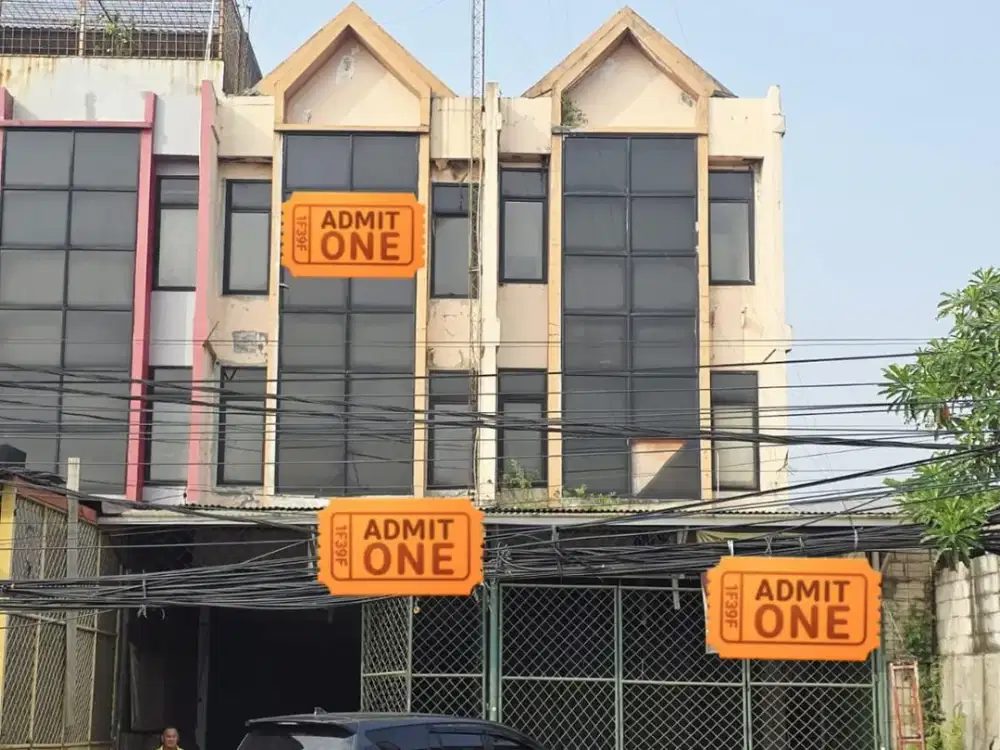 Di jual ruko gandeng 2 pinggir jalan raya pasar baru Tangerang