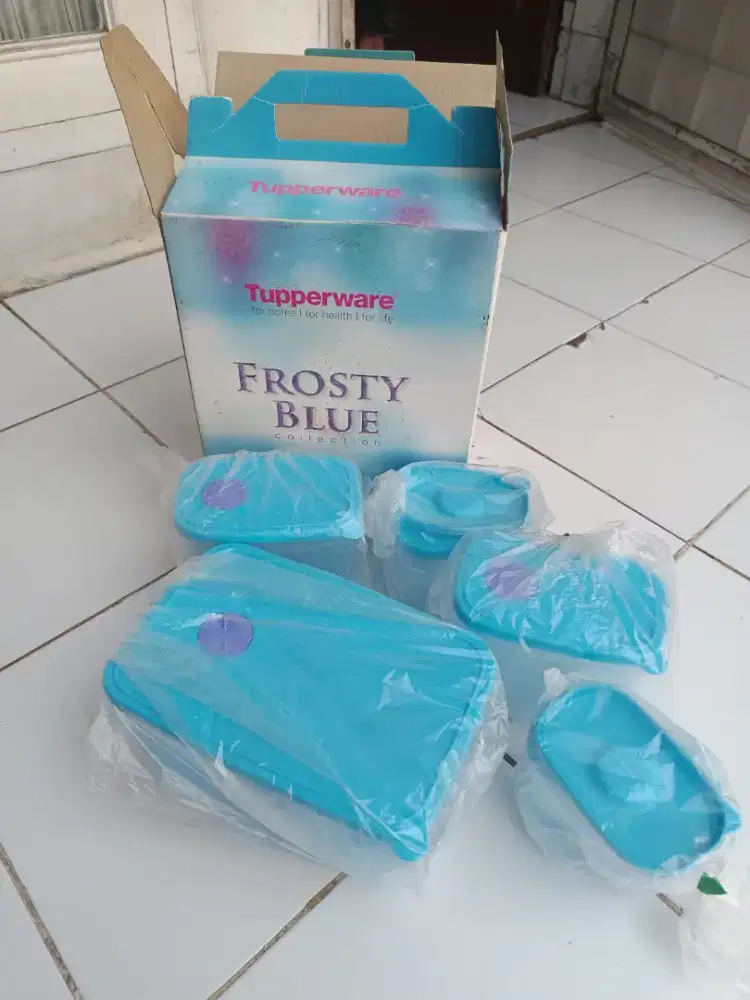 Tupperware Frosty Blue