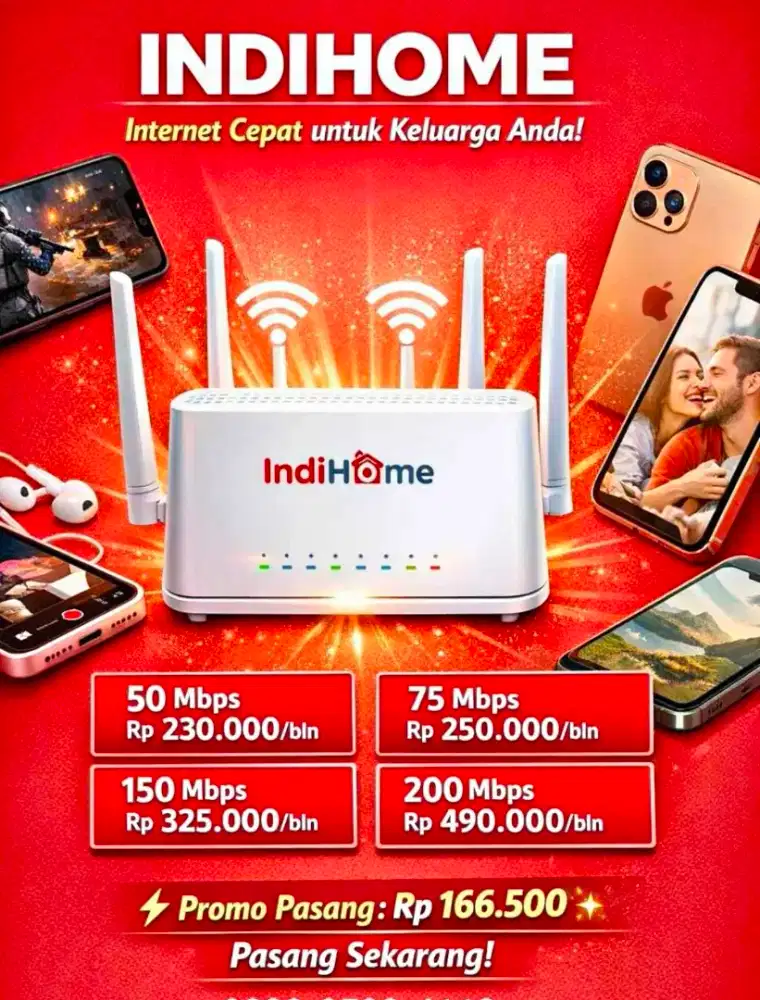 Pasang WiFi hifi Indosat internet termurah