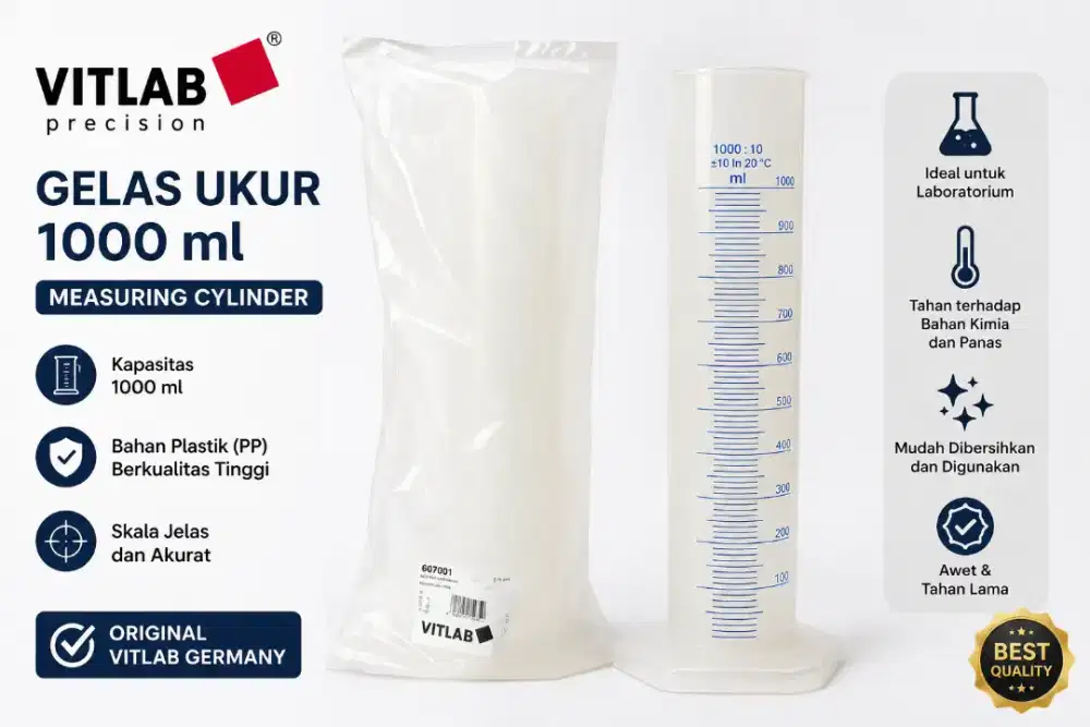 Gelas Ukur (Measuring Cylinder / Graduated Cylinder) VITALAB
