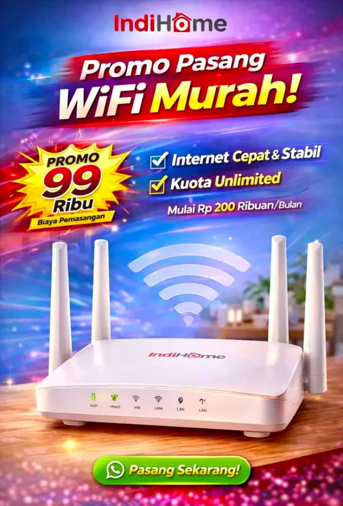 WiFi indihome termurah