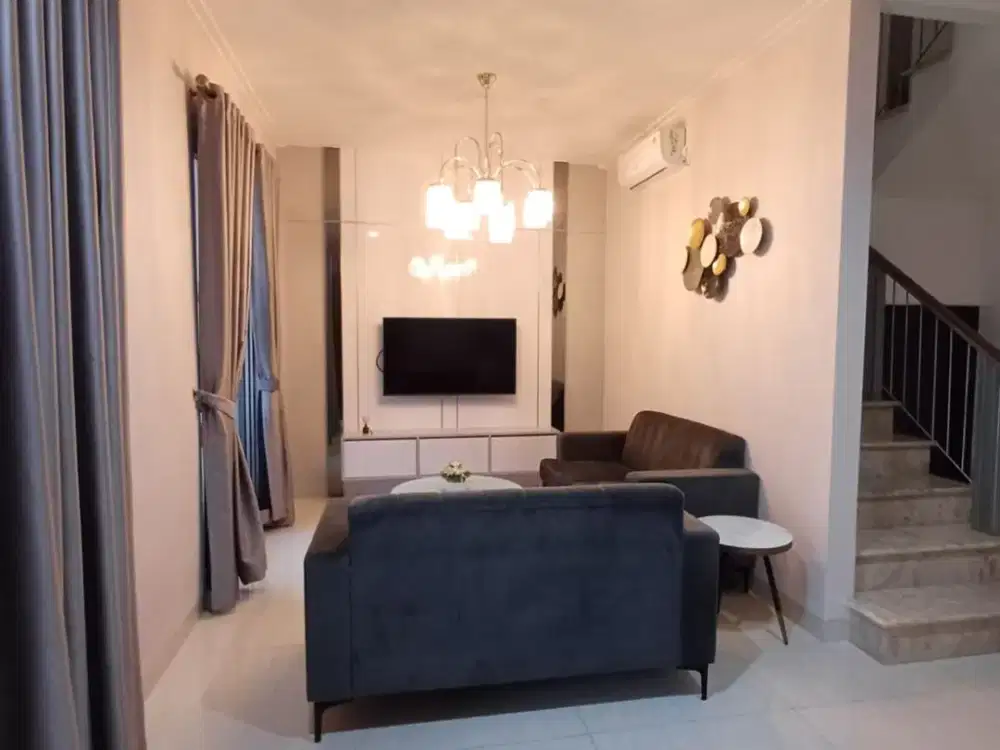 Rumah Golf Island Pik, Uk 6X15 Furnish dan Interior Mewah Murah