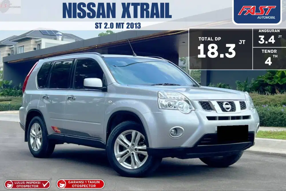 NISSAN XTRAIL ST 2.0 MT 2013 KM.99RB & PAJAK PANJANG