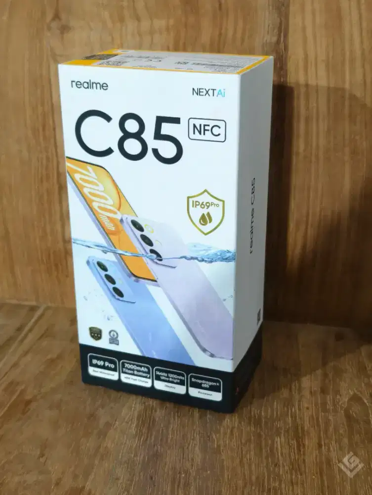 Realme C85 8+8/128 New resmi Open dos