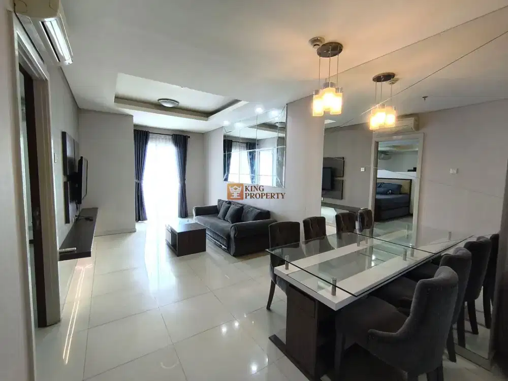 Premium Living! Condominium Green Bay Pluit Greenbay 2Br 77M² Interior Full Furnished Lengkap View Laut