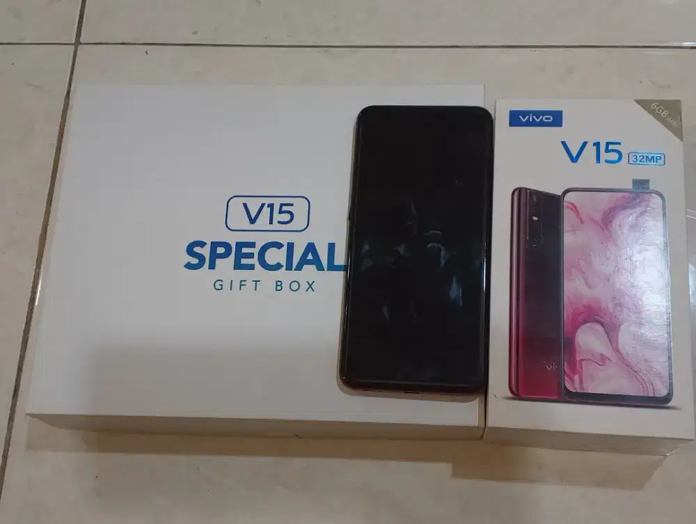 Vivo V15 fullset ex pemakaian sendiri