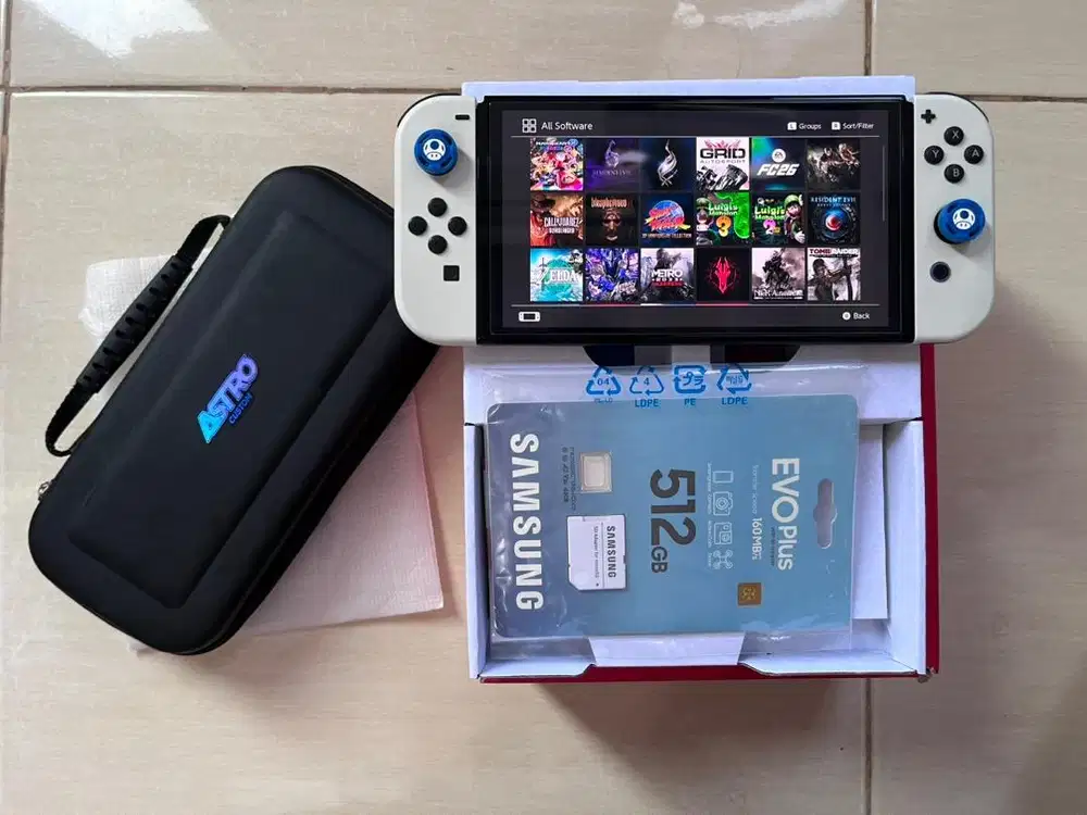 Nintendo Switch OLED 512GB Fullset