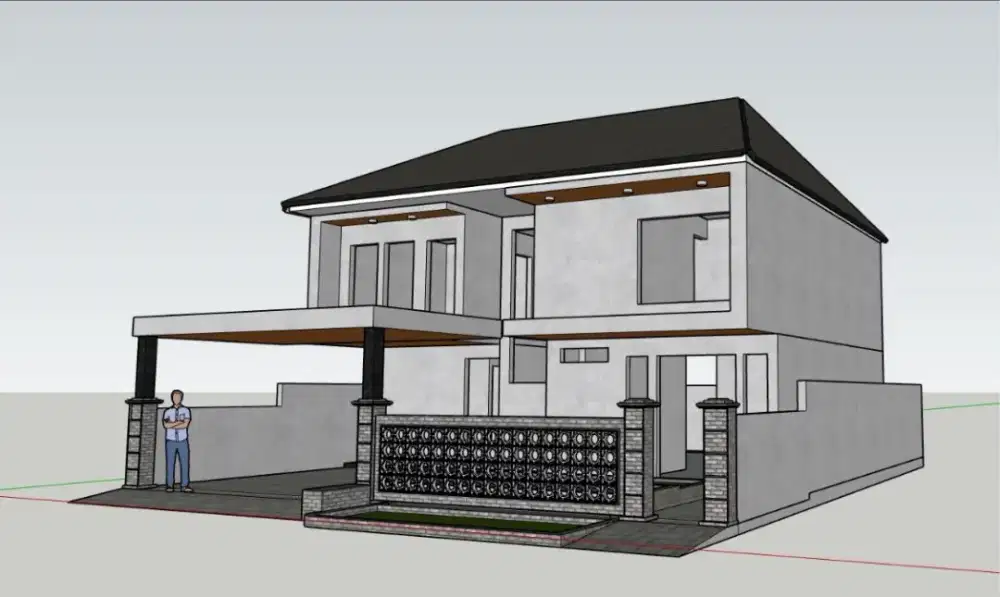 Jasa gambar desain Autocad& sketchup