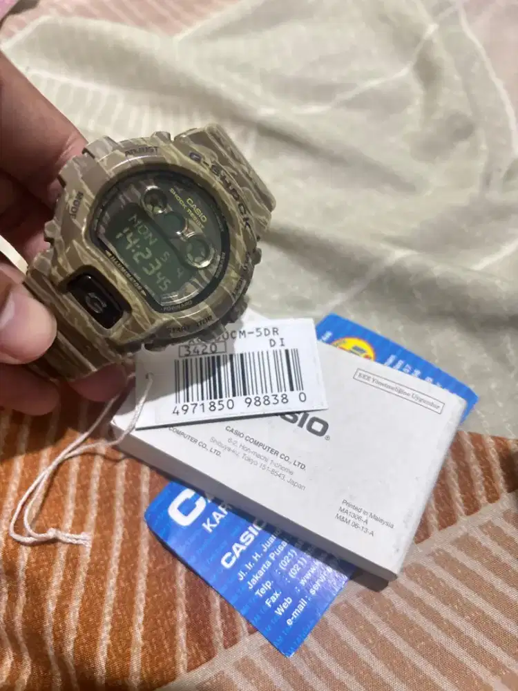 Gshock DW6900 camo