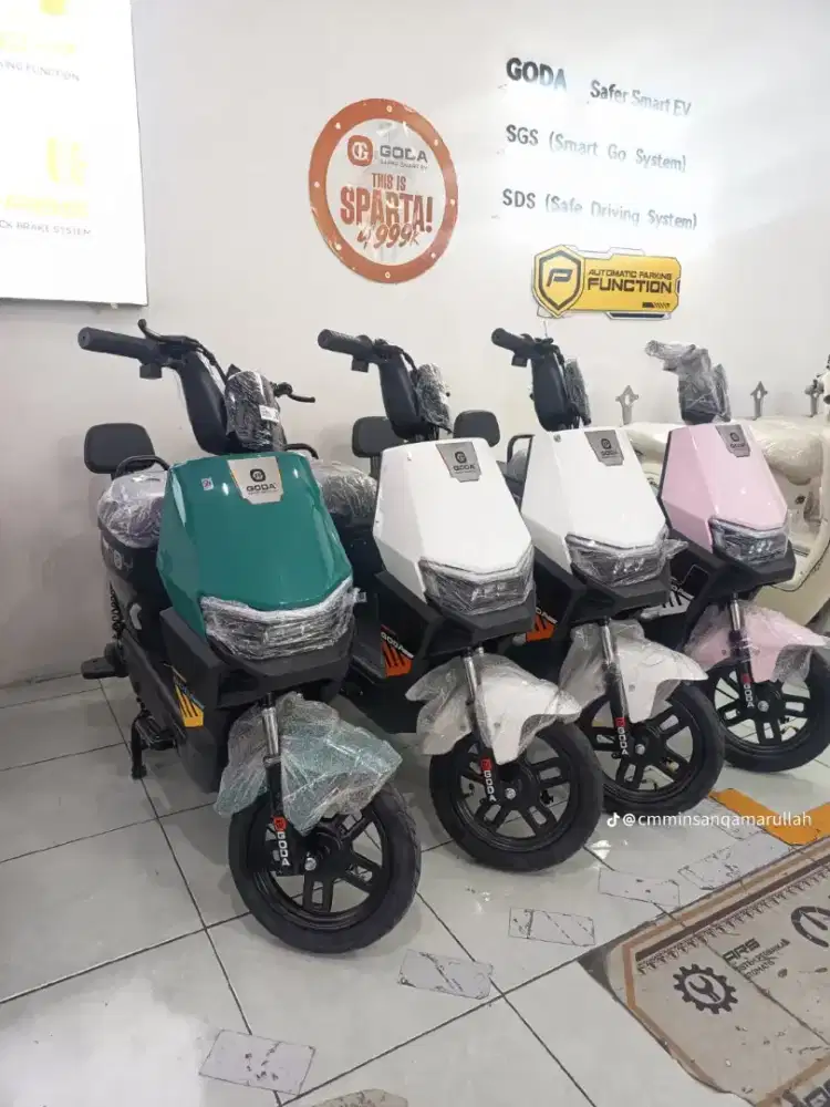 Kredit Sepeda Listrik Promo Cicilan 0% Tanpa Dp