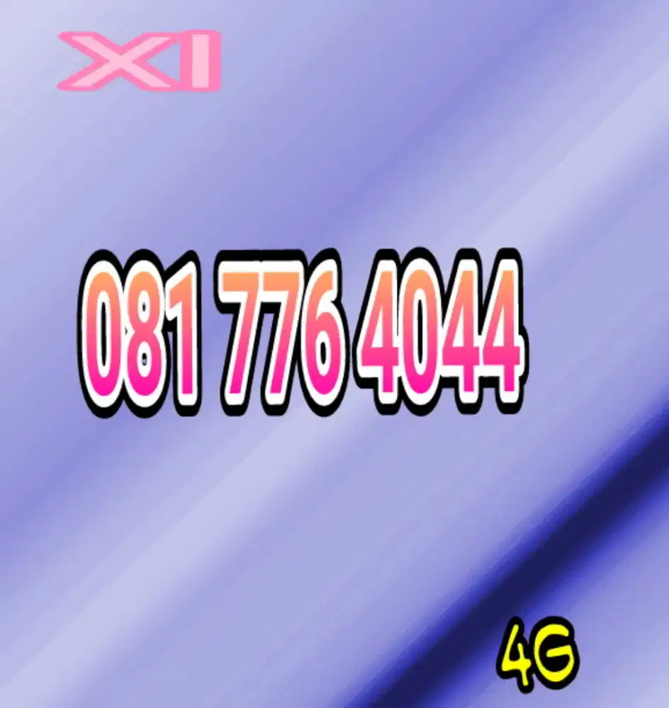 Kartu Perdana  XL 10 digit rapi
