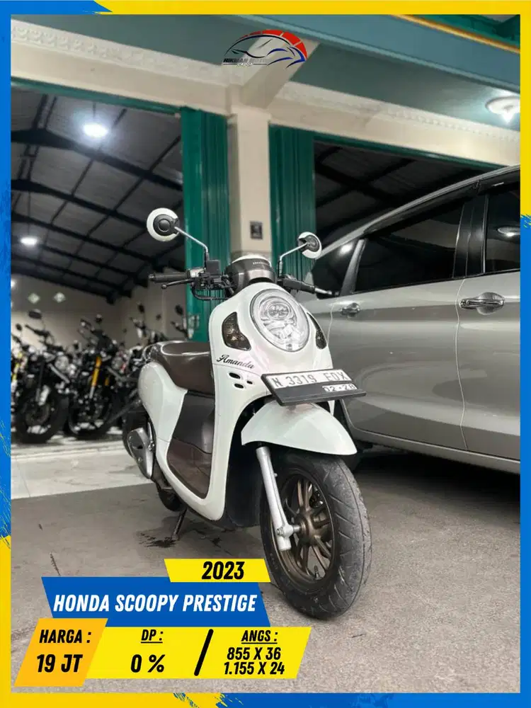 HONDA SCOOPY PRESTIGE 2023 MESIN LIKE NEW MASZEHH HIKMAH MOTOR KEPUH