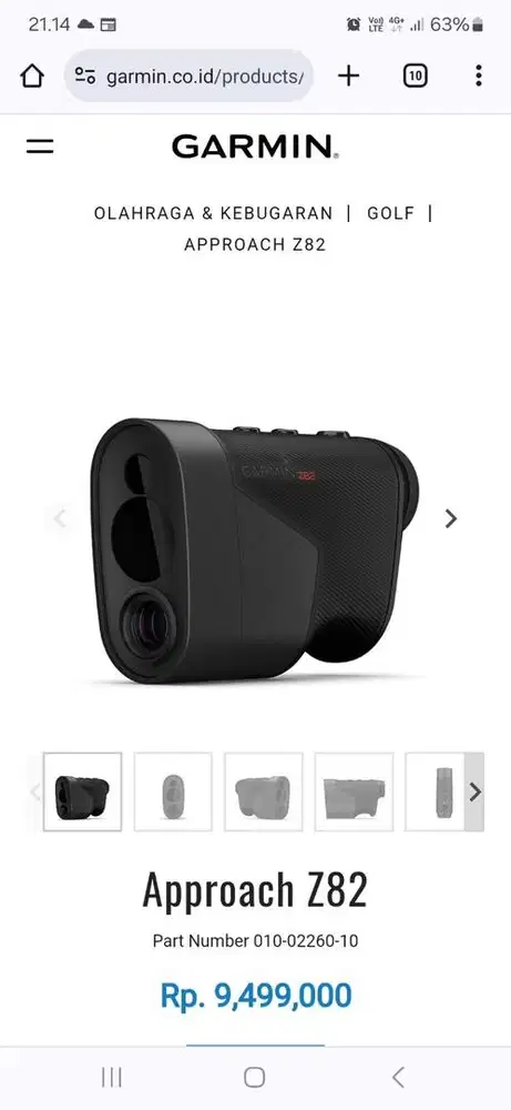 GPS GOLF APPROACH Z82 - GARMIN