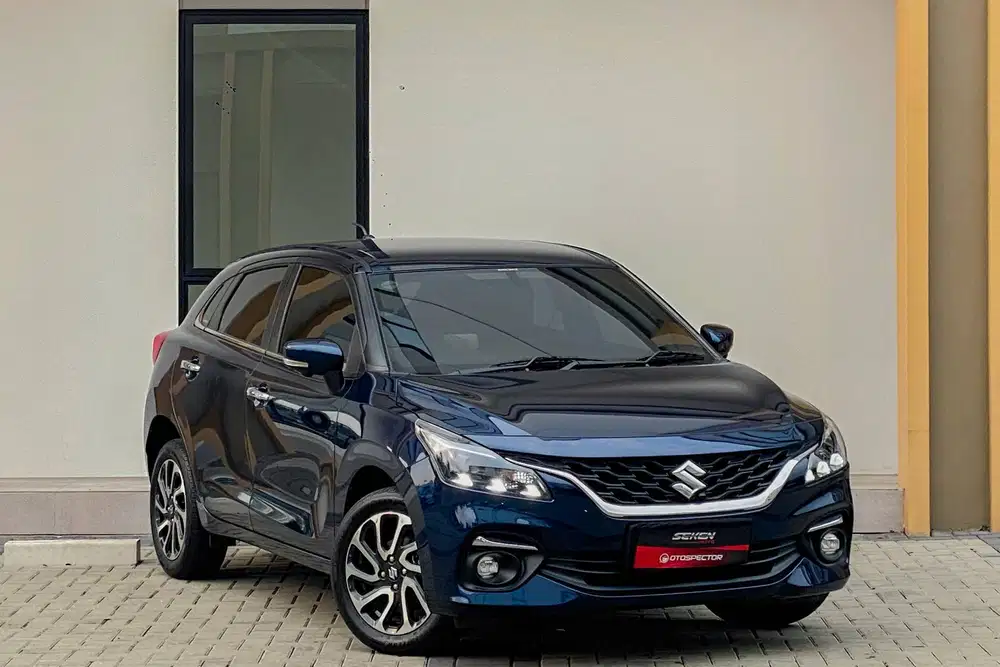 Suzuki Baleno 1.5 Hatchback AT Matic 2023 Biru Metalik. FULL RECORD!!!