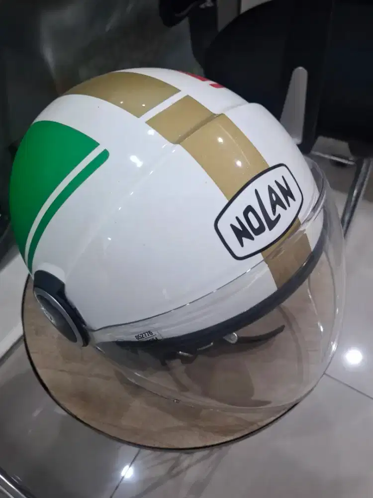 Helm Nolan half face Like New