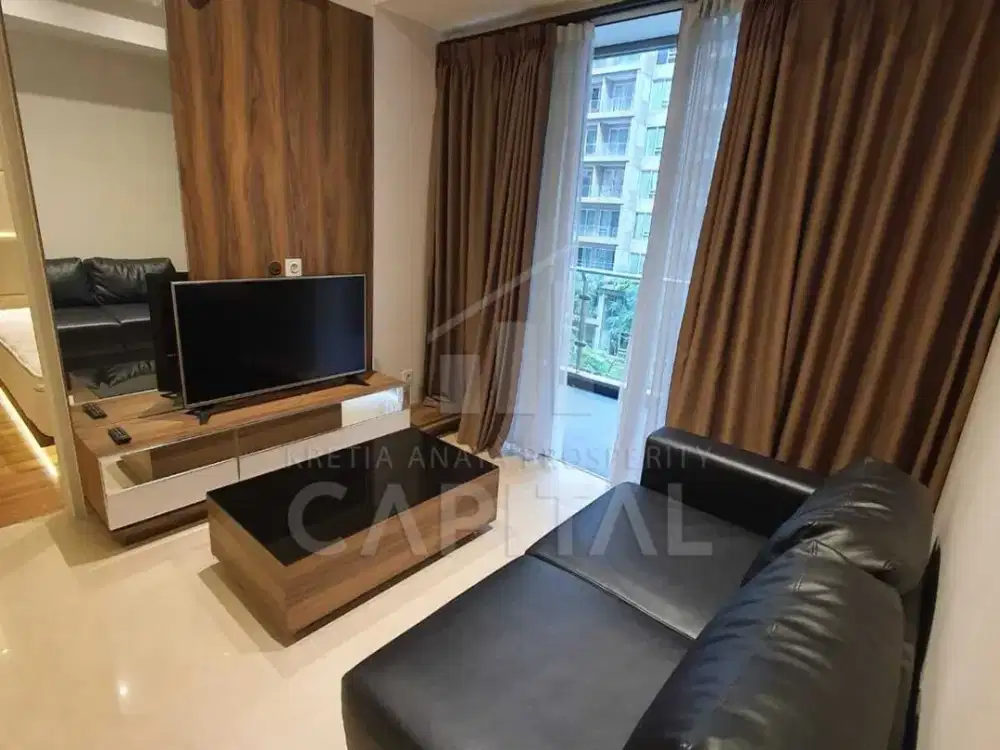 SPECIAL PRICE LANDMARK RESIDENCE APARTEMENT 2 BEDROOM 3RD FLOOR FULLY FURNISHED WITH GARDEN VIEW