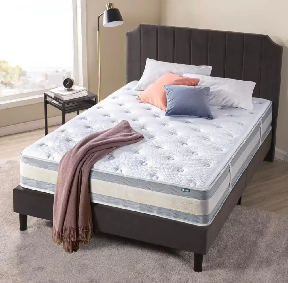 Kasur Spring Bed Zinus Hybrid Latex Medium Firm