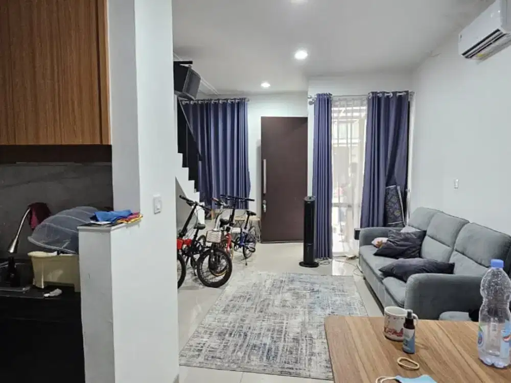 Disewakan rumah furnish pik2 cluster milenial extention siap huni
