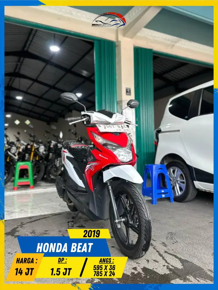 HONDA BEAT 2019 TERMURAH SE MALANG HIKMAH MOTOR KEPUH