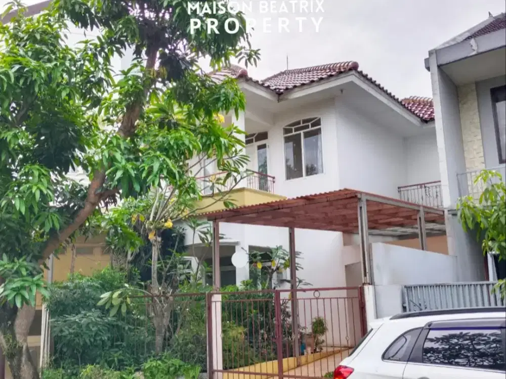 RUMAH 2LT SIAP HUNI LOKASI STRATEGIS DI TAMAN CHRYSANT - BSD